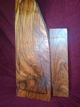 Aged 20+ yrs Turkish Circassian Walnut 2 pc Gun Stock ExhibitionXXXXX Matched - 2 of 8