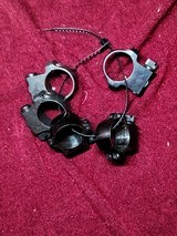 Ruger 77 Factory Scope Rings Gloss Black and Matte 2 Pair + 1 Extra - 1 of 2