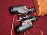 Vintage Binolux Binoculars W/ Leather Case 7x35 Nice - 4 of 4