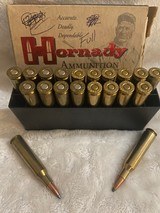 1 box 257 Roberts Hornady / Super X Ammo Factory - 1 of 5
