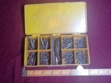 Box of Vintage old Winchester Remington & Others Gun Screws Parts - 1 of 3