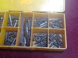Box of Vintage old Winchester Remington & Others Gun Screws Parts - 2 of 3