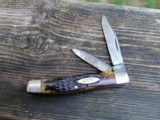 Vintage Case XX 62032 Stockman Bone Handle Pocket Knife