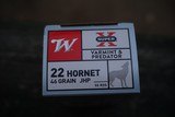 Winchester 22 Hornet , 1 box 50 rnds, Factory New - 3 of 3