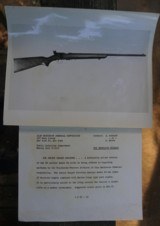 Original Winchester Model 69 Pre 64 Advertising Press Release & Photo - 1 of 2