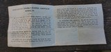 Winchester Model 21 Pre War Hang tang + Gun sales receipt
Original - 2 of 3
