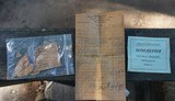 Winchester Model 21 Pre War Hang tang + Gun sales receipt
Original