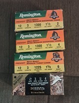 4 Boxes Remington Real tungsten 12 ga 3