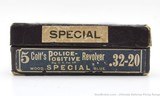 EXCEPTIONAL 1930 Colt Police Positive Special .32-20 5 inch barrel with Box, Paperwork and Receipt - 9 of 15