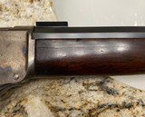 Winchester 1885, Schuetzen, 38-55, Double Set Trigger, 1/2 Oct. #4 Barrel, Custom Stock w/ Swiss Buttplate - 10 of 15