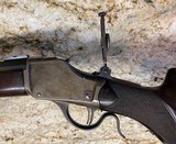 Winchester 1885, Schuetzen, 38-55, Double Set Trigger, 1/2 Oct. #4 Barrel, Custom Stock w/ Swiss Buttplate - 3 of 15