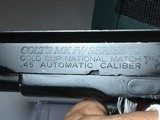 COLT GOLD CUP NATIONAL MATCH SERIES 70 .45 AUTO - 8 of 20