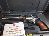 RUGER SUPER REDHAWK- 44MAGNUM REVOLVER - 1 of 16