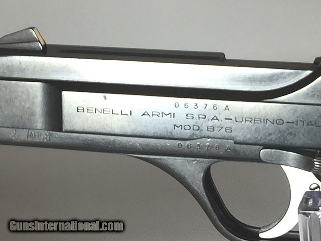 BENELLI B76 9MM SEMI-AUTO