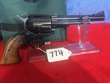 RUGER .44 MAGNUM BLACKHAWK FLATTOP SINGLE ACTION REVOLVER - 1 of 18
