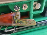 Webley and Scott 20ga sxs shotgun cased mint - 1 of 11