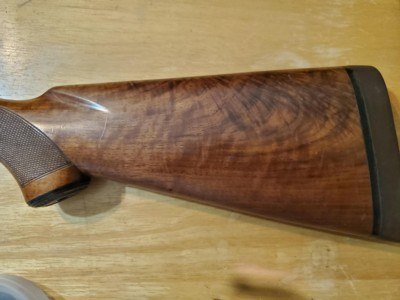 Winchester Model 21 20 ga buttstock