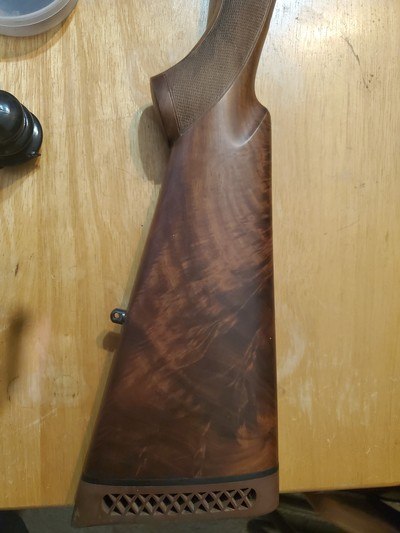 Winchester model 21 20 ga buttstock