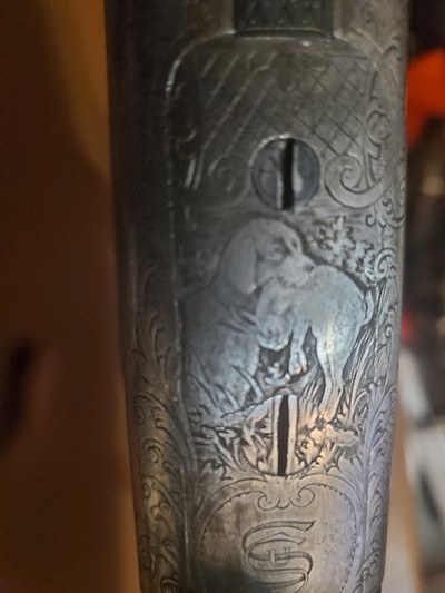 J P Sauer and Sohn pre WWII 16 ga o/u - Image 3 of 11
