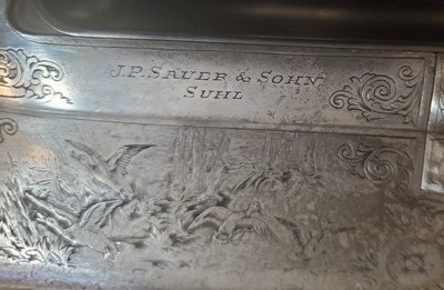 J P Sauer and Sohn pre WWII 16 ga o/u - Image 5 of 11