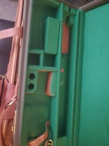 Canvas and leather shotgun hard case like new - 6 of 7