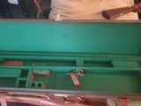 Canvas and leather shotgun hard case like new - 2 of 7