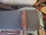 Canvas and leather motor case 2 gun... unused. - 3 of 6