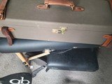 Canvas and leather motor case 2 gun... unused. - 1 of 6