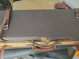 Oak and Leather shotgun case - Image 1 of 8