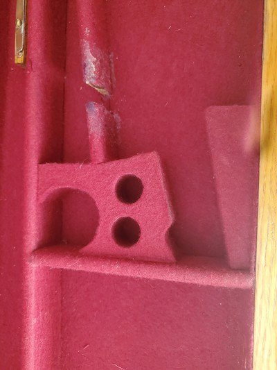 Oak and Leather shotgun case - Image 8 of 8