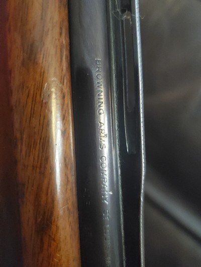 BELGIUM browning barrel A 5 lt 20 26 in ic vent rib - Image 2 of 6