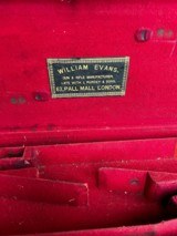 William Evans Oak and Leather Case Double Gun Case - 3 of 6