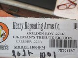 Henry Goldenboy Firemans Tribute .22LR - 8 of 9