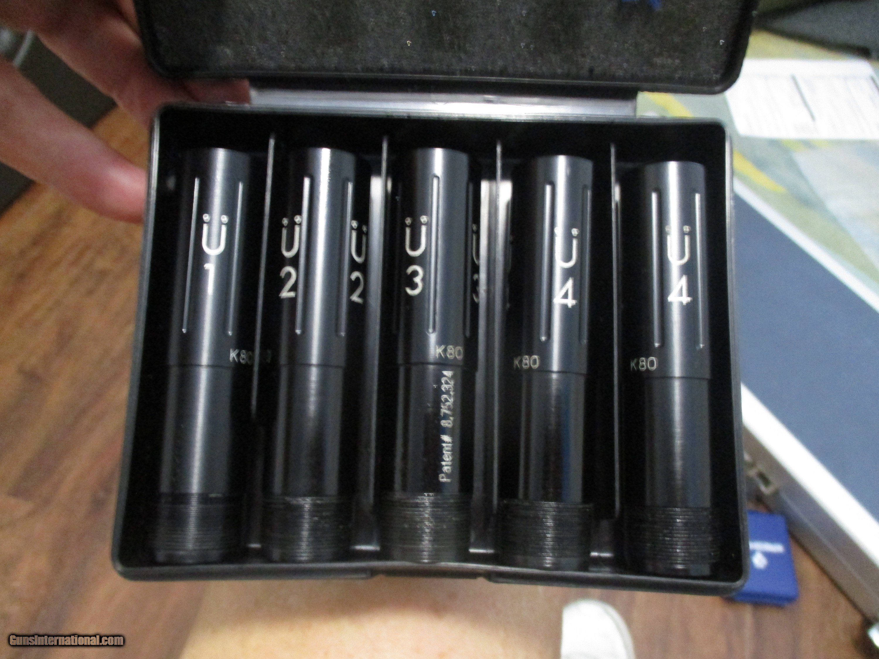 Muller Lightweight extended chokes for Krieghoff 12 ga for sale