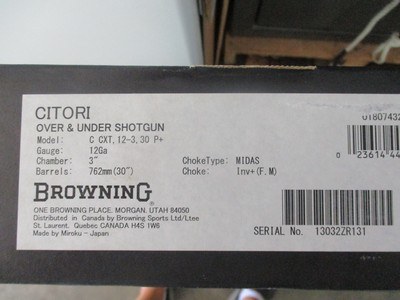 Browning Citori CXT 12 ga - Image 7 of 7