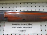 Browning 12ga Superposed Pre-War 1931-1939 Over Under Shotgun
- 3 of 11