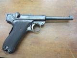  LUGER AMERICAN EAGLE 30 CAL. MARKED GERMANY, CROWN N PROOFED, WOOD BOTTOM MAG - 2 of 12