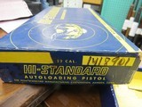 Hi Standard Dura-Matic M101 22lr Pistol w-original box and manual - 3 of 10