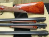 Parker-Winchester Reproduction A1 Special 28ga/28ga/410ga 3 Barrel Set from Bill Jaqua Collection - 2 of 20