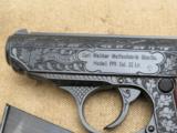 Walther PPK 22 LR Factory Engraved from the Bill Jaqua collection - 4 of 17