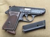 Walther PPK 22 LR Factory Engraved from the Bill Jaqua collection - 5 of 17