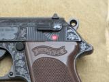Walther PPK 22 LR Factory Engraved from the Bill Jaqua collection - 3 of 17