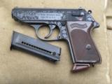 Walther PPK 22 LR Factory Engraved from the Bill Jaqua collection - 2 of 17