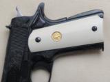 Colt 1911 Government MKIV Series 70 "B" Factory Engraved New Ivory - 7 of 19