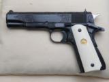 Colt 1911 Government MKIV Series 70 "B" Factory Engraved New Ivory - 6 of 19