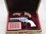 Ruger Vaquero 45 Colt "A" Engraved by Michael Gouse - 1 of 20