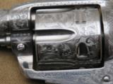 Ruger Vaquero 45 Colt "A" Engraved by Michael Gouse - 6 of 20
