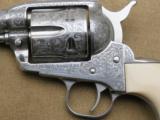Ruger Vaquero 45 Colt "A" Engraved by Michael Gouse - 4 of 20