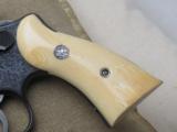 Smith & Wesson 25-5 45 Colt "A" Michael Gouse engraved with gold lines - 3 of 16