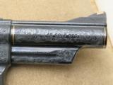 Smith & Wesson 25-5 45 Colt "A" Michael Gouse engraved with gold lines - 12 of 16